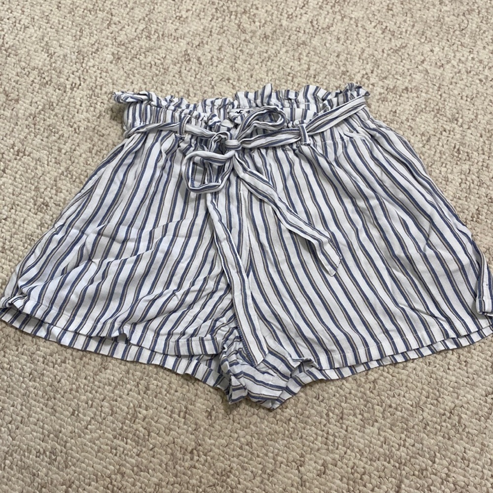 Hollister stripped float shorts x-small
